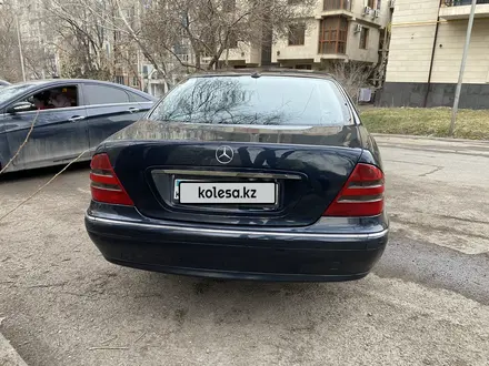 Mercedes-Benz S 320 2000 года за 4 000 000 тг. в Алматы – фото 3