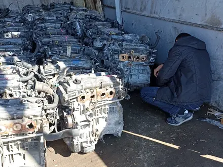 Двигатели 2AZ fe из Японии на Тойота Превия 2.4л за 23 000 тг. в Алматы – фото 2