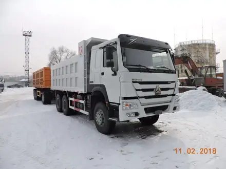 Howo  2 оси 3 оси самосвальный прицеп с боковой разгрузкой 30 тонн 2019 года за 10 626 000 тг. в Алматы – фото 34