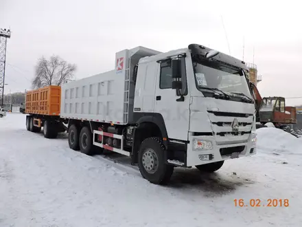 Howo  2 оси 3 оси самосвальный прицеп с боковой разгрузкой 30 тонн 2019 года за 10 626 000 тг. в Алматы – фото 89