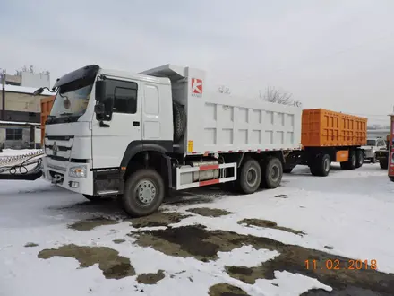 Howo  2 оси 3 оси самосвальный прицеп с боковой разгрузкой 30 тонн 2019 года за 10 626 000 тг. в Алматы – фото 94