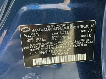 Hyundai Elantra 2017 года за 4 500 000 тг. в Актау – фото 15