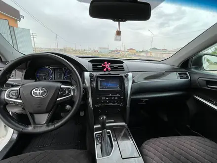 Toyota Camry 2016 года за 10 000 000 тг. в Жанаозен – фото 10