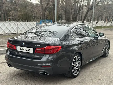 BMW 530 2019 года за 22 000 000 тг. в Алматы – фото 5