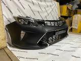 Бампер, фара, решетка, поворотники, оправа туманки на Camry 55, Камри 55 за 65 000 тг. в Алматы – фото 2