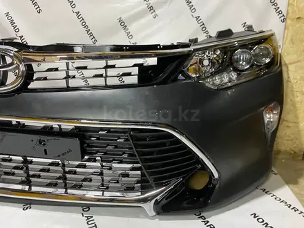 Бампер, фара, решетка, поворотники, оправа туманки на Camry 55, Камри 55 за 65 000 тг. в Алматы – фото 4