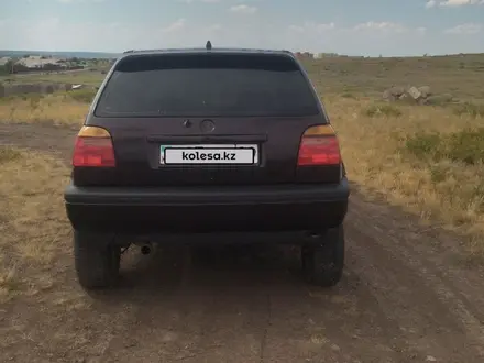 Volkswagen Golf 1992 года за 1 000 000 тг. в Караганда – фото 4