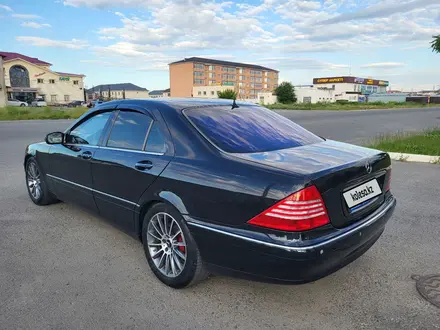 Mercedes-Benz S 320 2001 года за 4 000 000 тг. в Тараз – фото 4