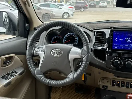 Toyota Fortuner 2013 года за 9 990 000 тг. в Актобе – фото 8