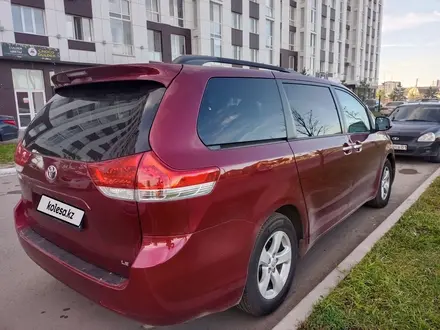 Toyota Sienna 2012 года за 11 500 000 тг. в Астана – фото 4