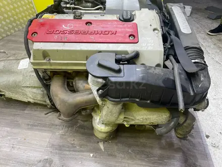 Двигатель м111 2, 3л компрессор за 99 000 тг. в Караганда – фото 2