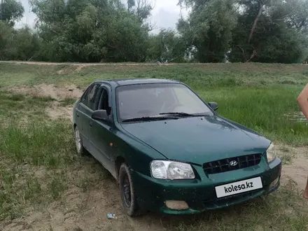 Hyundai Accent 2003 года за 1 685 000 тг. в Актобе – фото 12