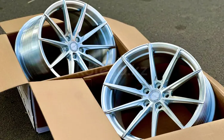 Диски высокого качества R19 8, 5J 5x112 ET22 66, 56 brushed silver за 700 000 тг. в Алматы