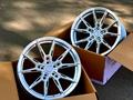 Диски высокого качества R19 8, 5J 5x112 ET22 66, 56 brushed silver за 700 000 тг. в Алматы – фото 3
