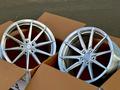 Диски высокого качества R19 8, 5J 5x112 ET22 66, 56 brushed silver за 700 000 тг. в Алматы – фото 4