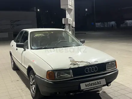 Audi 80 1990 года за 1 100 000 тг. в Аксу – фото 2