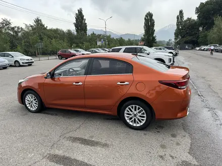 Kia Rio 2021 года за 8 500 000 тг. в Алматы – фото 5