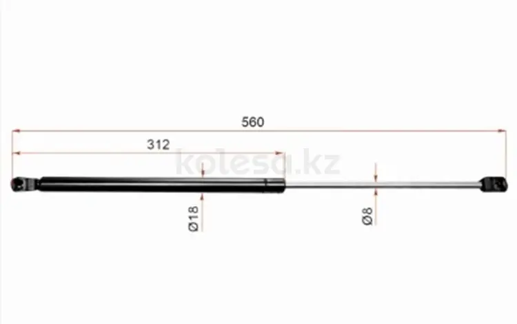 Амортизатор крышки багажника за 2 350 тг. в Алматы