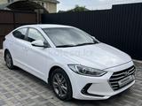 Hyundai Elantra 2018 года за 7 200 000 тг. в Панфилово (Талгарский р-н)