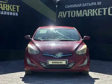 Hyundai Elantra 2014 года за 5 000 000 тг. в Актобе – фото 2