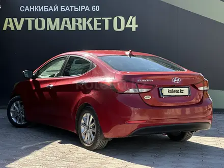 Hyundai Elantra 2014 года за 5 000 000 тг. в Актобе – фото 4