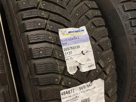 MICHELIN X-ICE NORTH 4 265/55 R20 шип Венгрия за 160 000 тг. в Алматы – фото 3