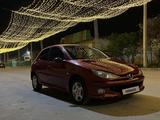 Peugeot 206 2006 года за 2 500 000 тг. в Шымкент – фото 2