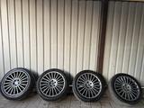 Диски R19 с зимней резиной Dunlop за 550 000 тг. в Алматы