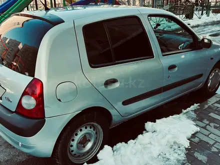 Renault Clio 2002 года за 1 300 000 тг. в Шымкент – фото 4