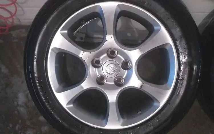 Диски Toyota R17 5x114.3 ET50 с резиной и без за 150 000 тг. в Семей