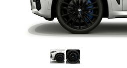 BMW X5, X6, X7 ОРИГИНАЛ Диски с Шинами комплект, Star Spoke 742 M Jet Black за 1 650 000 тг. в Алматы – фото 2