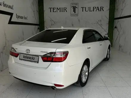 Toyota Camry 2015 года за 12 290 000 тг. в Шымкент – фото 3