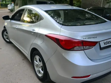 Hyundai Elantra 2015 года за 5 900 000 тг. в Алматы – фото 7