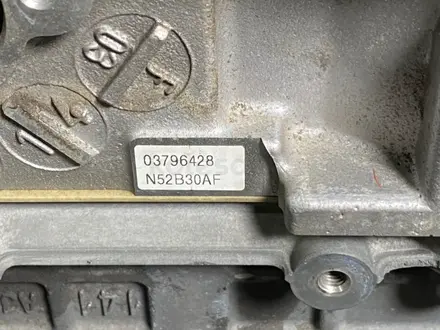 Двигатель BMW E63 N52B30AF за 650 000 тг. в Алматы – фото 2