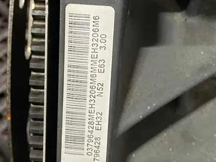Двигатель BMW E63 N52B30AF за 650 000 тг. в Алматы – фото 4