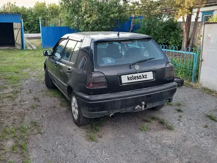 Volkswagen Golf 1997 года за 1 600 000 тг. в Тарановское – фото 3