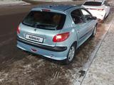 Peugeot 206 2006 года за 1 400 000 тг. в Астана – фото 3