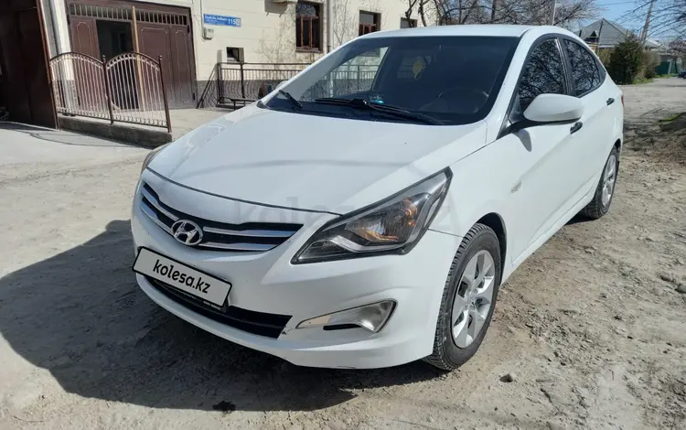 Hyundai Accent 2015 годаүшін4 000 000 тг. в Туркестан