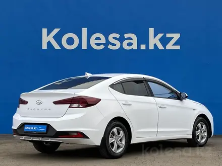 Hyundai Elantra 2020 года за 8 790 000 тг. в Алматы – фото 3