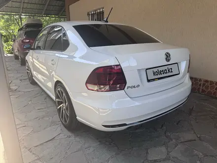 Volkswagen Polo 2018 года за 6 400 000 тг. в Алматы – фото 3
