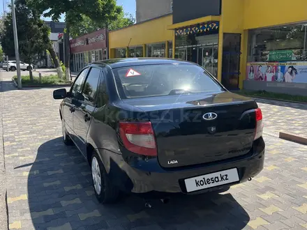 ВАЗ (Lada) Granta 2190 2013 года за 1 750 000 тг. в Шымкент – фото 4