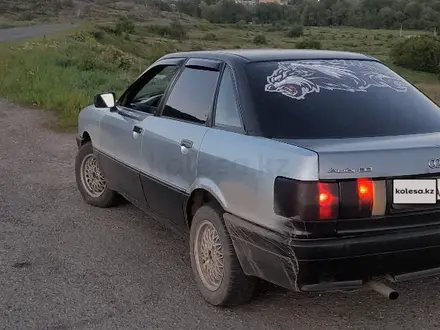 Audi 80 1991 года за 700 000 тг. в Усть-Каменогорск – фото 6