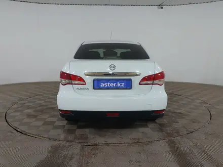 Nissan Almera 2014 года за 1 890 000 тг. в Шымкент – фото 6