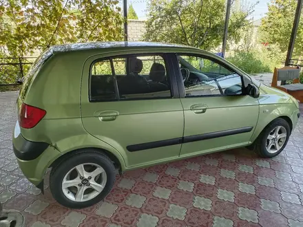 Hyundai Getz 2006 года за 3 500 000 тг. в Шымкент – фото 4