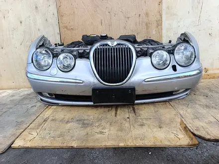 Ноускат морда Jaguar S-type X200 Дорест 99-02г Xenon Ягуар S type морда за 230 000 тг. в Караганда – фото 2