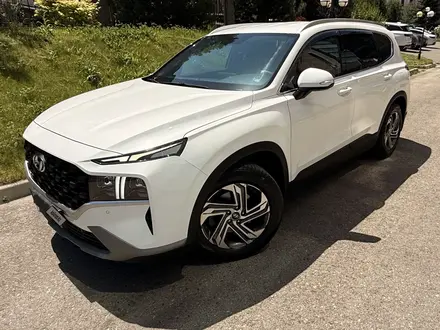 Hyundai Santa Fe 2021 года за 12 300 000 тг. в Алматы – фото 2