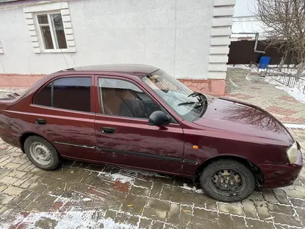 Hyundai Accent 2007 года за 1 500 000 тг. в Уральск – фото 13