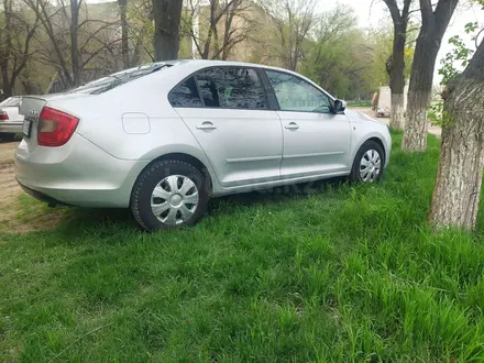 Skoda Rapid 2013 года за 3 500 000 тг. в Тараз – фото 3