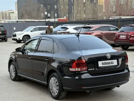 Volkswagen Polo 2018 года за 5 199 000 тг. в Актобе – фото 3