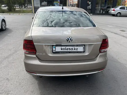 Volkswagen Polo 2015 года за 5 750 000 тг. в Караганда – фото 5